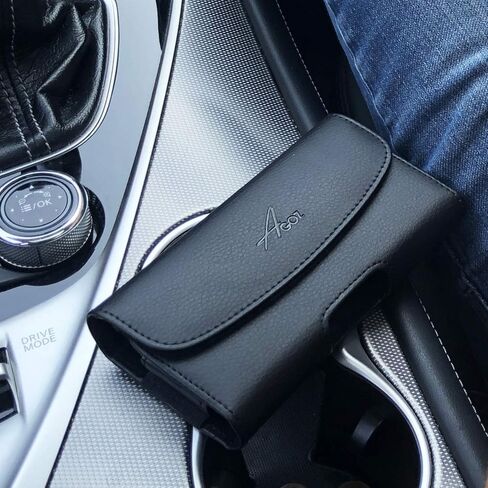 AGOZ لهاتف Samsung Galaxy J7، Galaxy J7V، Galaxy J7 Sky Pro S727VL، Galaxy J7 Crown، J7 Perx، J7 Prime، J7 PRO J730، J7 Top، J7 Star، حافظة جلدية للهاتف الخلوي مع مشبك حزام وحلقات حزام in Kuwait