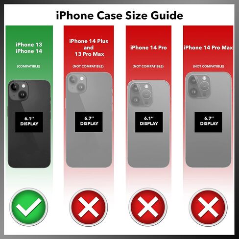 OtterBox Defender Series Screenless Edition Case and Holster for iPhone 14 & iPhone 13 (ONLY), (Blue Suede Shoes) in Saudi Arabia
