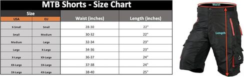 Deckra Mens Cycling Shorts MTB Mountain Biking Bike Padded Liner Shorts in Saudi Arabia