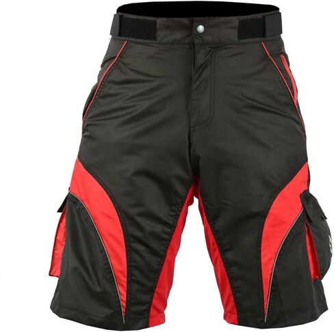 Deckra Mens Cycling Shorts MTB Mountain Biking Bike Padded Liner Shorts in Saudi Arabia