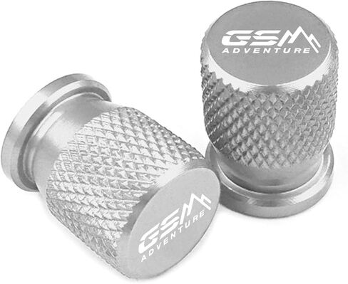 أغطية صمامات إطارات عجلة الألومنيوم للدراجات النارية BMW R1200GS R 1200 GS LC Adventure ADV R1250GS R 1250 GS ADV F850GS F800GS F750GS F900GS R1300GS R1100GS R1150GS ملحقات المغامرات (أسود) in Kuwait