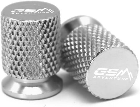 أغطية صمامات إطارات عجلة الألومنيوم للدراجات النارية BMW R1200GS R 1200 GS LC Adventure ADV R1250GS R 1250 GS ADV F850GS F800GS F750GS F900GS R1300GS R1100GS R1150GS ملحقات المغامرات (أسود) in Kuwait