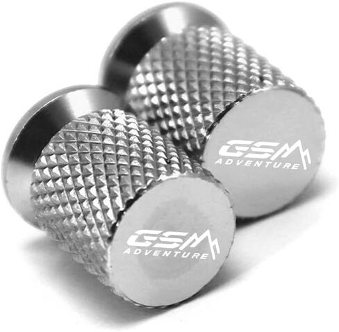 أغطية صمامات إطارات عجلة الألومنيوم للدراجات النارية BMW R1200GS R 1200 GS LC Adventure ADV R1250GS R 1250 GS ADV F850GS F800GS F750GS F900GS R1300GS R1100GS R1150GS ملحقات المغامرات (أسود) in Kuwait