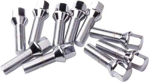 DCVAMOUS 2PC 5x120 Hubcentric Wheel Spacers 1/2 Inch (12mm) 72.6mm Bore with 12x1.5 Bolts (40mm Shank Cone Seat) Compatible with BMW 5 Lug for E36 E46 E90 E92 318i 325i 328i 335i 525i 530i 730i 740i in Saudi Arabia