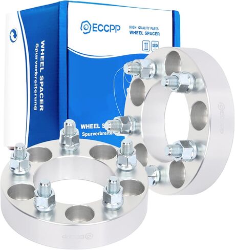 ECCPP 2PCS 1" 5 Lug Wheel Spacers 5x4.5 5x114.3mm to 5x114.3mm Wheel Spacers Kits 1/2x20 Studs 82.5mm fit 2007-2013 for Ford Edge 1981-2011 for Ford Ranger in Saudi Arabia