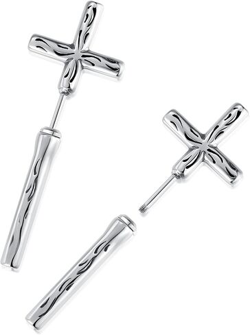 GAVU Stainless Steel Gothic Sword Dangle Earrings for Men in Saudi Arabia