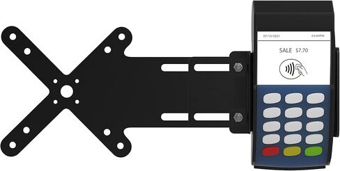 CTA Digital ADD-CRHVESAB Adjustable Card Reader Holder with VESA Plate for POS Stations (Black) in Saudi Arabia
