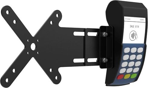 CTA Digital ADD-CRHVESAB Adjustable Card Reader Holder with VESA Plate for POS Stations (Black) in Saudi Arabia
