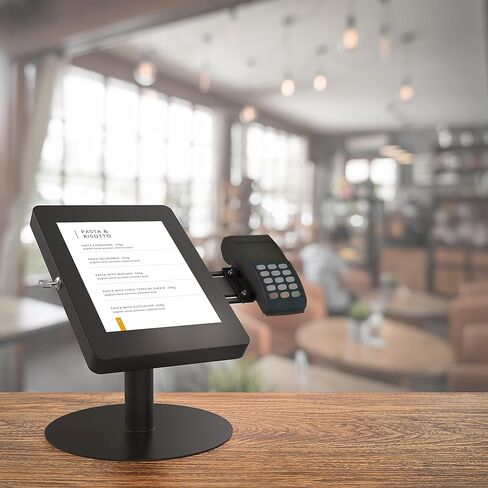 CTA Digital ADD-CRHVESAB Adjustable Card Reader Holder with VESA Plate for POS Stations (Black) in Saudi Arabia
