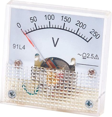 Heyiarbeit 91L4 AC Analog Panel Voltage Gauge 0-250V Volt Meter for Voltage Measurement Devices 1Pcs in Saudi Arabia