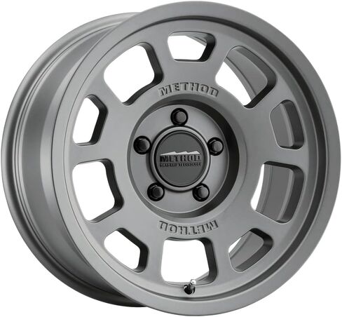عجلات سباق ميثود 705 أسود مطفي 17x8.5 6x5.5، 0 مم إزاحة 4.75 بوصة مسافة خلفية، MR70578560500 in Kuwait