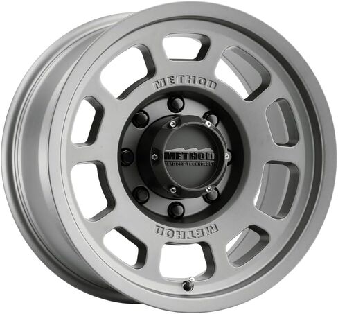 عجلات سباق ميثود 705 أسود مطفي 17x8.5 6x5.5، 0 مم إزاحة 4.75 بوصة مسافة خلفية، MR70578560500 in Kuwait