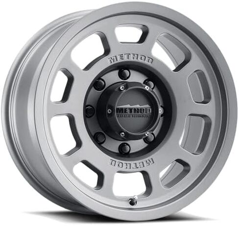 عجلات سباق ميثود 705 أسود مطفي 17x8.5 6x5.5، 0 مم إزاحة 4.75 بوصة مسافة خلفية، MR70578560500 in Kuwait