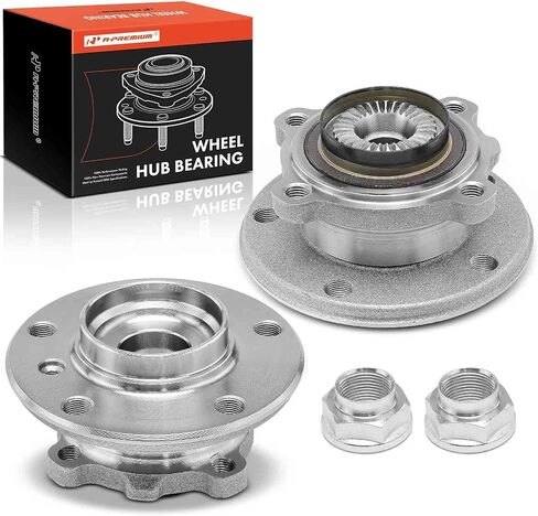 A-Premium 2 x Front Wheel Bearing and Hub Assembly Compatible with BMW - 13-16 - 320i/328d/328i/335i/340i xDrive, 328i/335i GT xDrive, 428i/435i xDrive, 228i xDrive, M235i xDrive in Saudi Arabia