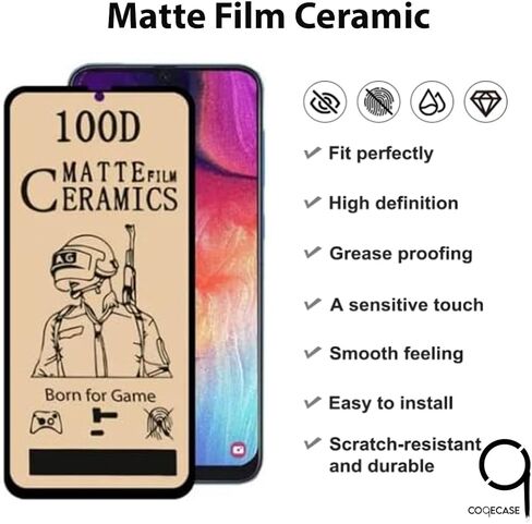 [2pack] Unbreakable matte term ceramic screen protector for Moto G Pure 2021 in Saudi Arabia