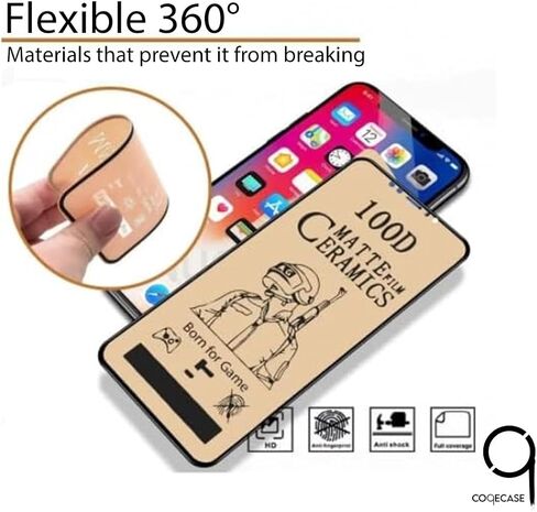 [2pack] Unbreakable matte term ceramic screen protector for Moto G Pure 2021 in Saudi Arabia