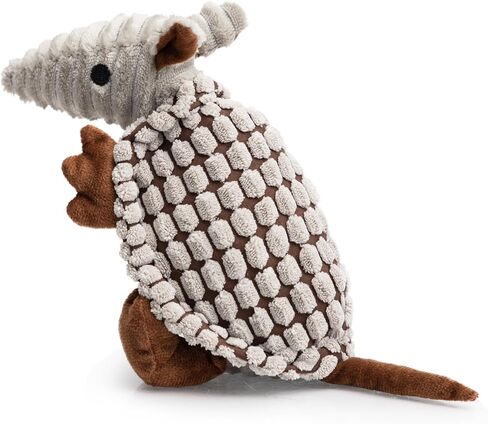 Hollypet Armadillo Squeaky Puppy Dog Toys for Small Medium Dogs, 8" in Kuwait