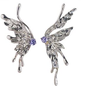 Vintage Rhinestone Statement Earrings Luxury Stars Drop Earrings Rhinestone Punk Earrings Boho Vintage Earrings for Women Girls Jewelry