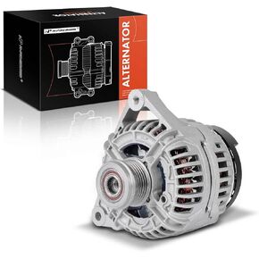 A-Premium Alternator Compatible with Porsche 911 2007-2009/2011, Boxster 2007-2008, Cayman 2007-2008, 2.7L 3.4L 3.6L 3.8L, 12V 150A 6-Groove Clutch Pulley Clockwise, Replace# 99760302201, 99760302203