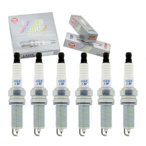 6 pc NGK Laser Iridium Spark Plugs compatible with Chrysler Town & Country 3.6L V6 2011-2016