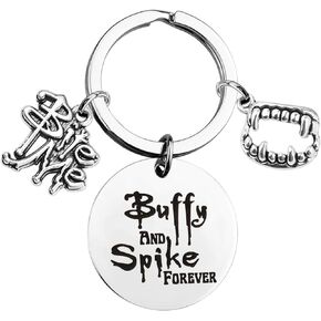 ENSIANTH BTVS Fandom Gift Buffy and Spike Forever Gift for Buffy Fans