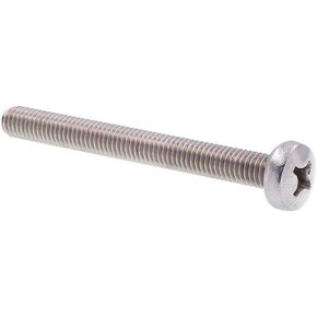 Prime-Line 9131667 Machine Screws, Metric, Pan Head, Phillips Drive, M6-1.0 X 60MM (10 Pack)