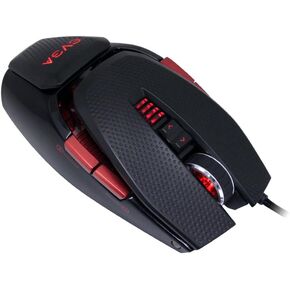 EVGA TORQ X10 901-X1-1103-KR Wired Laser Gaming Mouse Customizable/8200 DPI/5 Profiles/9 Buttons/Ambidextrous (Renewed)