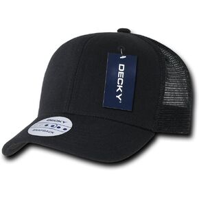 DECKY 6 Panel Curve Bill Trucker Cap