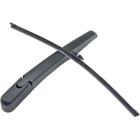 Rear Windshield Wipers Blade Arm Set for Ford EDGE 2015-2020 Back Glass Wiper Arm Blade Replacements All Seasons Fit, Replacement OE: FT4Z-17526-A, DS7Z-17C526-A