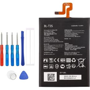 BL-T35 Replacement Battery Compatible with Pixel 2 XL 6.0,Pixel 2 XL 2018,GO11C with Toolkit 3.85V 3520mAh