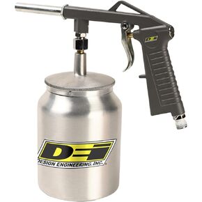Design Engineering ATAC Paint Spray Gun & Canister - Durable Pneumatic Air Gun for Applying General Purpose Coatings - Includes 25floz Suction Feed Aluminum Canister