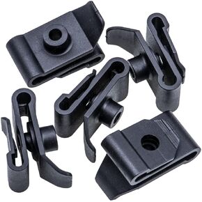 Rexka 5pcs Bumper Cover Fender Liner Under Cover Grommet U Nut for Toyota Lexus 90467-05114