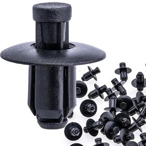 Rexka 20pcs Cowl Bumper Sight Shield Intake Duct Push Type Trim Clip for Hyundai Kia 86155-2H100 Accent, Azera, Elantra,Tucson,Forte, Optima, Rio,Sorento