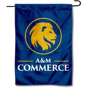 Texas A&M Commerce Lions Garden Flag