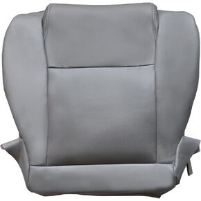 Front Driver Bottom Replacement Seat Cover Gray for Toyota Tundra Work Truck 2007 2008 2009 2010 2011 2012 2013