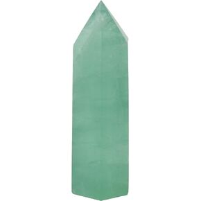 Healing Crystal Wands | 2" Green Fluorite Quartz Crystal Wand| 6 Faceted Reiki Chakra Meditation Therapy (1pcs)
