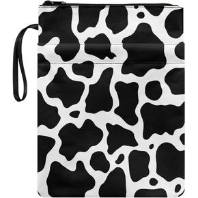 Talayituse Bee Sunflower Print Book Sleeve for Book Lovers Book Sleeve with Zipper Book Protector Paperback Book Cover Stationery Storage Bag for Kids Teens Pencil Pouch
