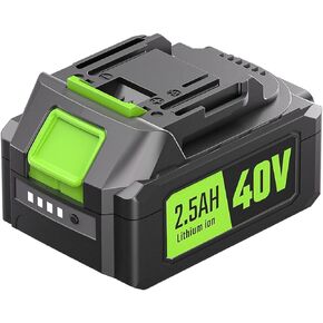 SEYVUM 20V MAX 2.0 Ah Lithium-Ion Battery-Pack, Rechargeable Replacement Battery, for All 20V Cordless Power Tools
