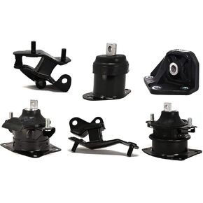 RP Remarkable Power, G062 Transmission Engine Motor Mount Kit 6PCS Fit For 2003-2007 Accord 2.4L/ 2004-2008 Acura TSX 2.4L NEW Front & Rear A4526 A4516 A4517 A4542 A4510 A4509