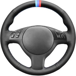 MEWANT Steering Wheel Cover for BMW 3 Series E46 E46/5/5 Series E39 / M3 / M5