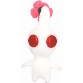 Little Buddy 1844 Pikmin White Flower 6" Plush, Multicolor