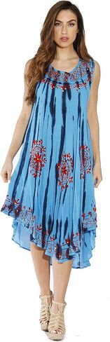 Riviera Sun Plus Size Summer Dresses Swimsuit Cover Up Flag Dresses in Kuwait