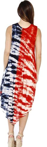 Riviera Sun Plus Size Summer Dresses Swimsuit Cover Up Flag Dresses in Kuwait