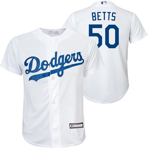Outerstuff Mookie Betts Los Angeles Dodgers MLB Toddler 2-4 White Home Player Jersey in Saudi Arabia