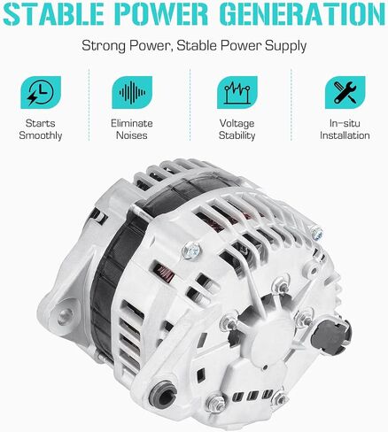 Alternator Fit for Infiniti I30 3.0L 1998 1999, Fit for Nissan Maxima 3.0L 1995 1996 1997 1998 1999, 334-2041, 020709, 200-13639, 90-25-1075N in Saudi Arabia