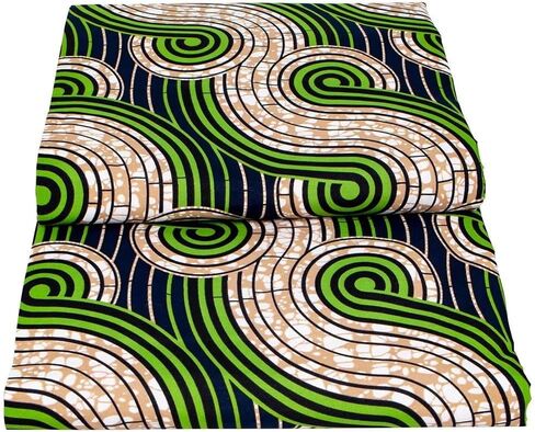 African Fabric Polyester Material for Clothes 6 Yards Ankara Wax Prints Fabrics for Sewing by The Yards in Saudi Arabia
