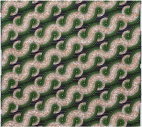African Fabric Polyester Material for Clothes 6 Yards Ankara Wax Prints Fabrics for Sewing by The Yards in Saudi Arabia