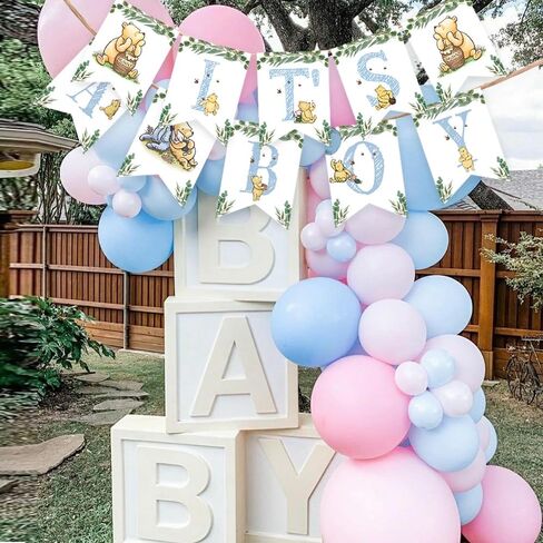 لافتة ويني إنه صبي لاستحمام الطفل، لوازم حفلات عيد الميلاد الأول، لافتات وديكورات لافتة in Kuwait