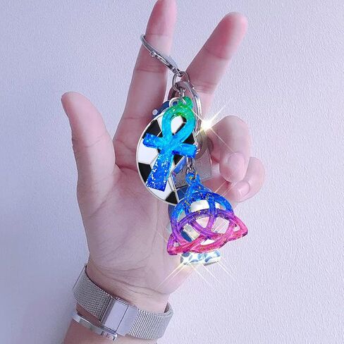 قطعتان من قوالب راتنج السيليكون، نجمة خماسية، عقدة سلتيك، صليب، قوالب راتنجات صب الإيبوكسي لصنع المجوهرات، الحرف اليدوية، القلادة، سلسلة المفاتيح، الزينة، ديكور المنزل in Kuwait