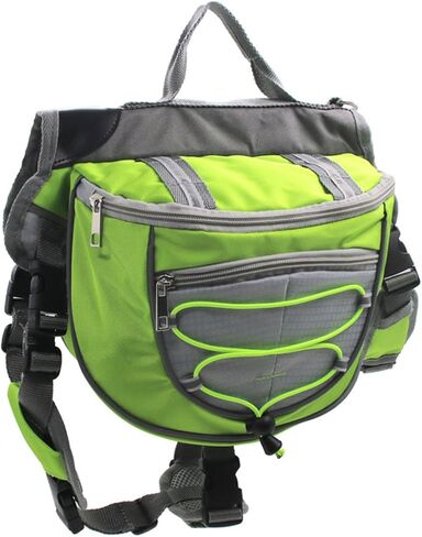 حقيبة ظهر XIAOYU للكلاب، حامل سرج قابل للتعديل، للسفر والتنزه والتخييم، أزرق، L in Kuwait